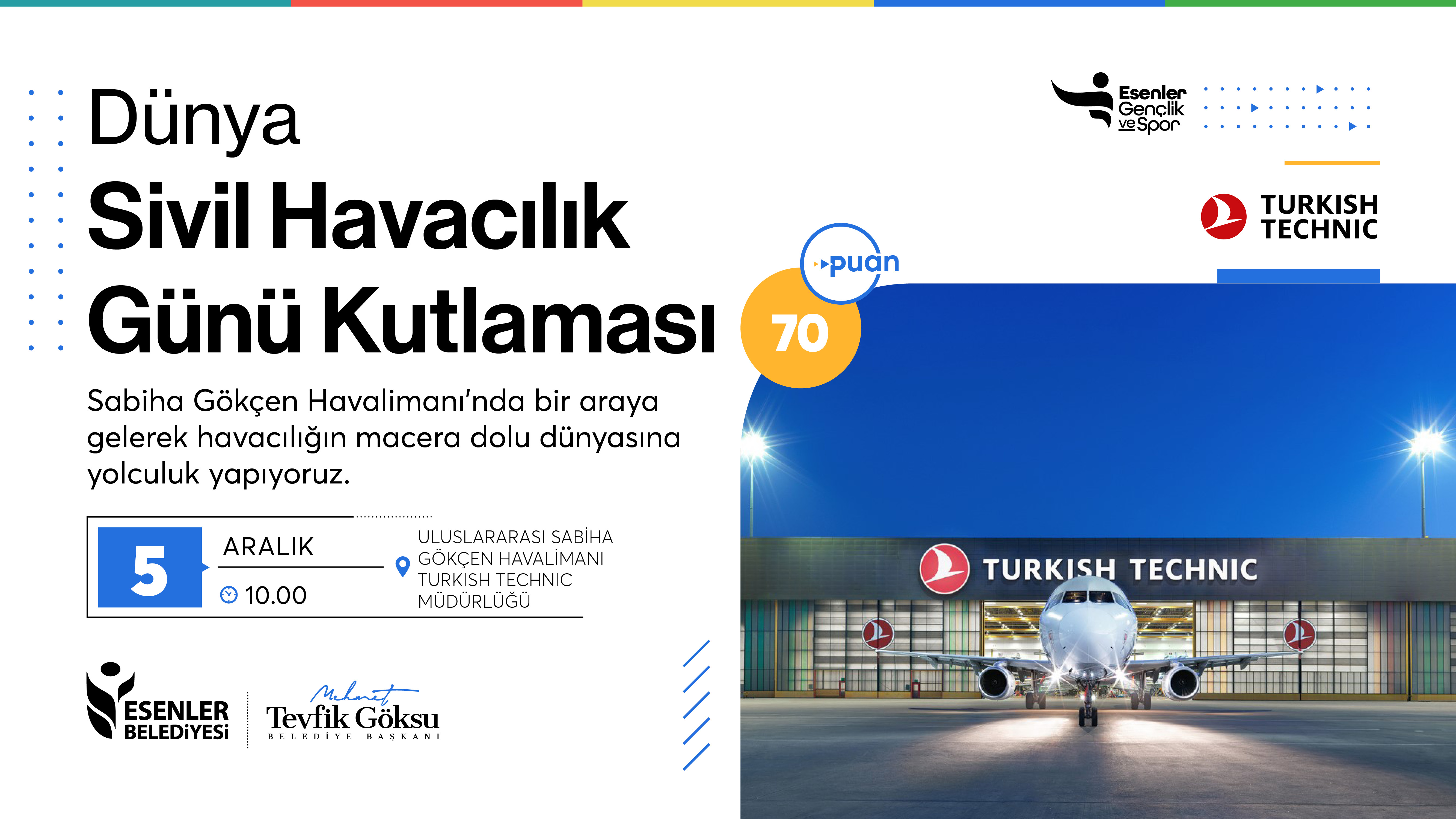 Dünya Sivil Havacılık Günü Kutlaması