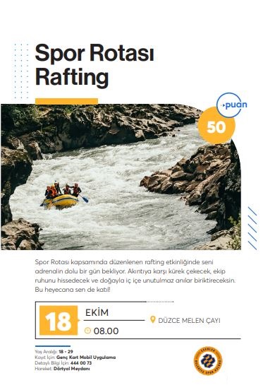 Spor Rotası Rafting