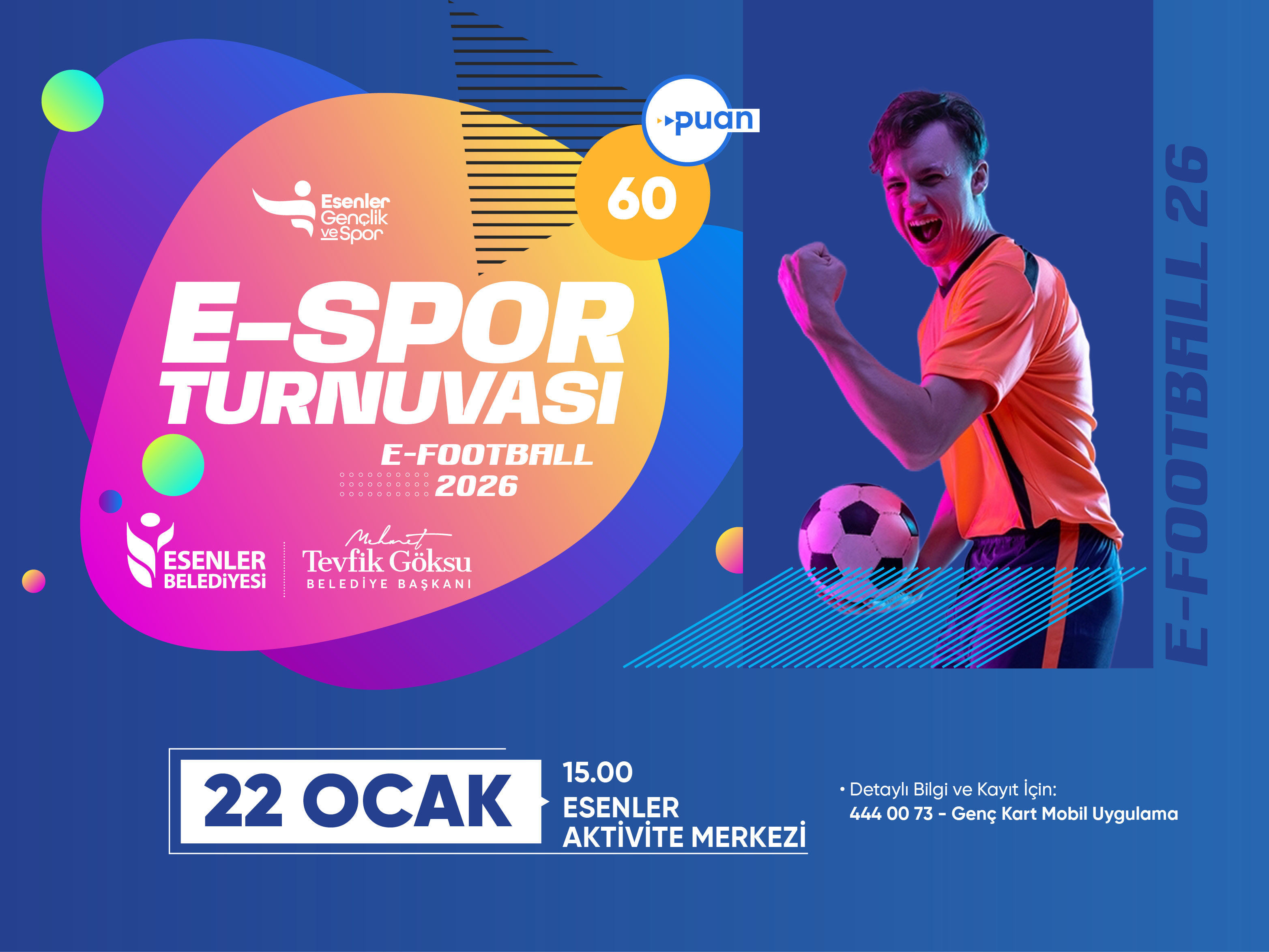 E-SPOR TURNUVASI E-FOOTBALL 2026