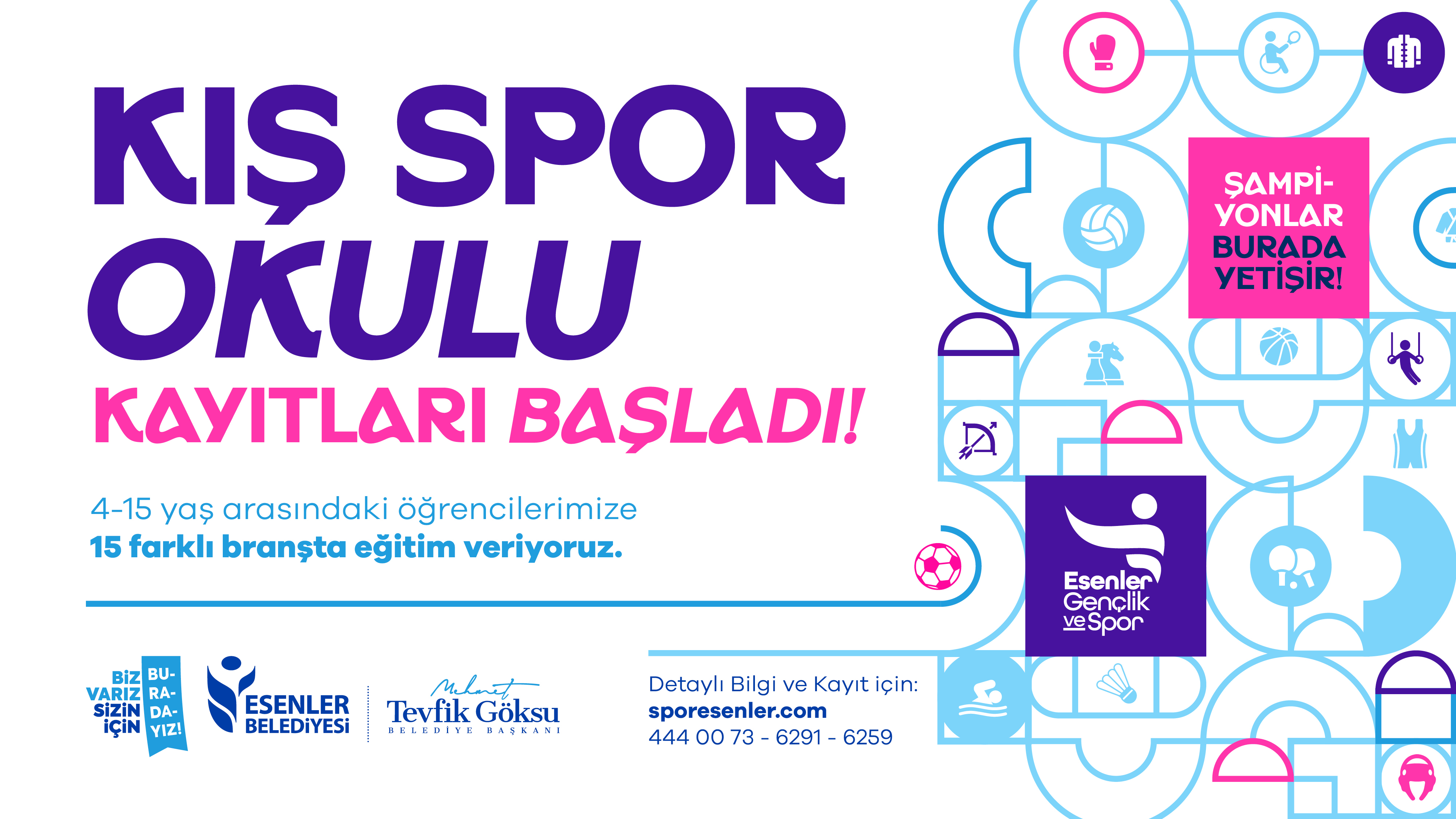 KIŞ SPOR OKULLARI KAYITLARI DEVAM EDİYOR