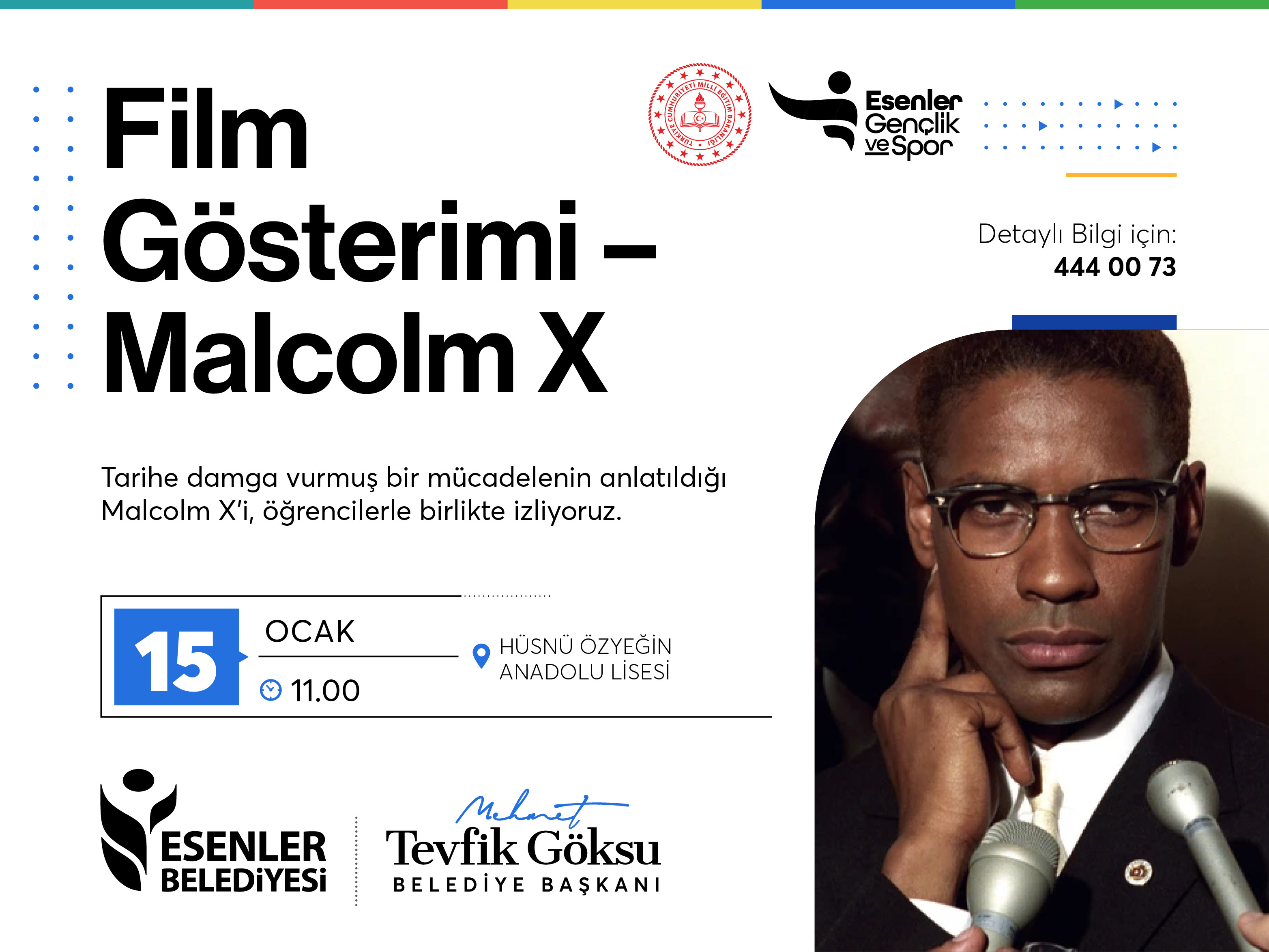 Film Gösterimi - Malcolm X