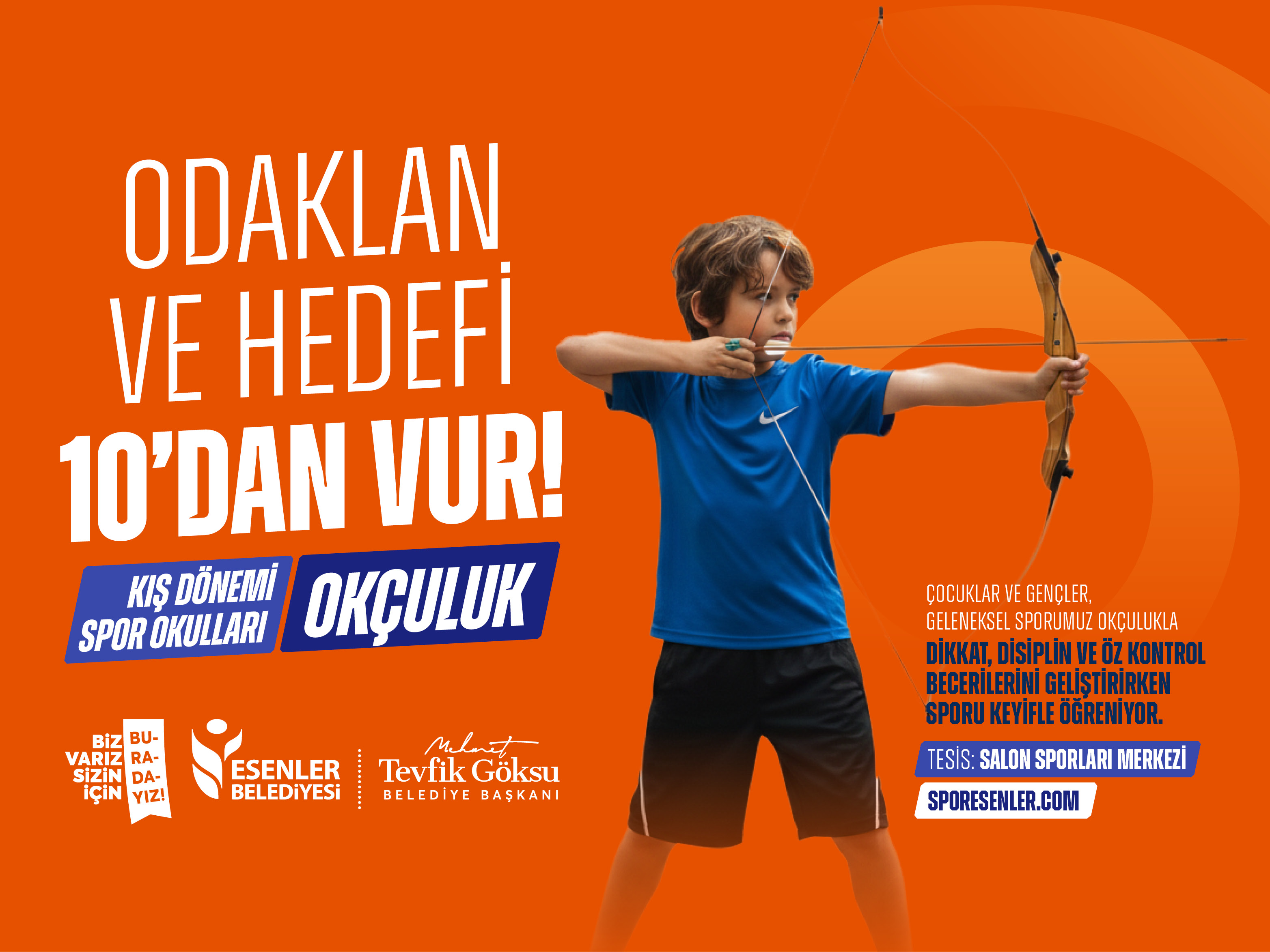 KIŞ DÖNEMİ  OKÇULUK ODAKLAN VE HEDEFİ 10'DAN VUR!