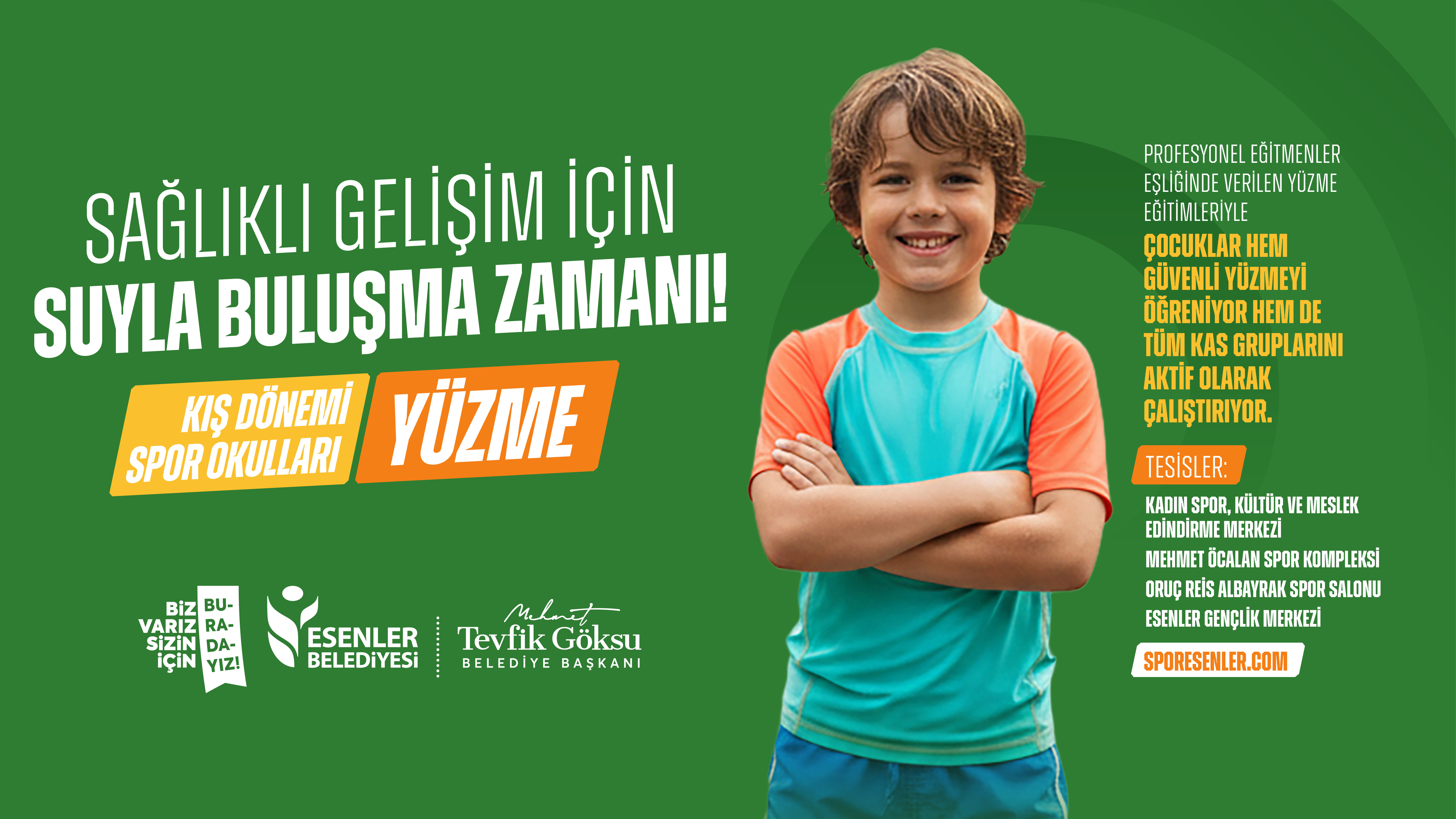 KIŞ DÖNEMİ  YÜZME  SPOR OKULLARI SAĞLIKLI GELİŞİM İÇİN SUYLA BULUŞMA ZAMANI!