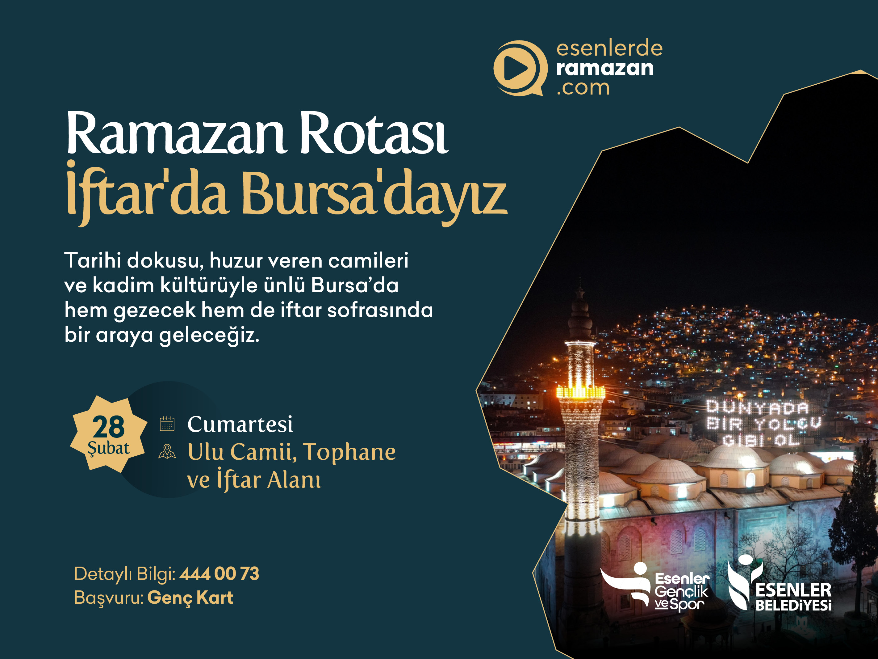 Ramazan Rotası İftar'da Bursa'dayız