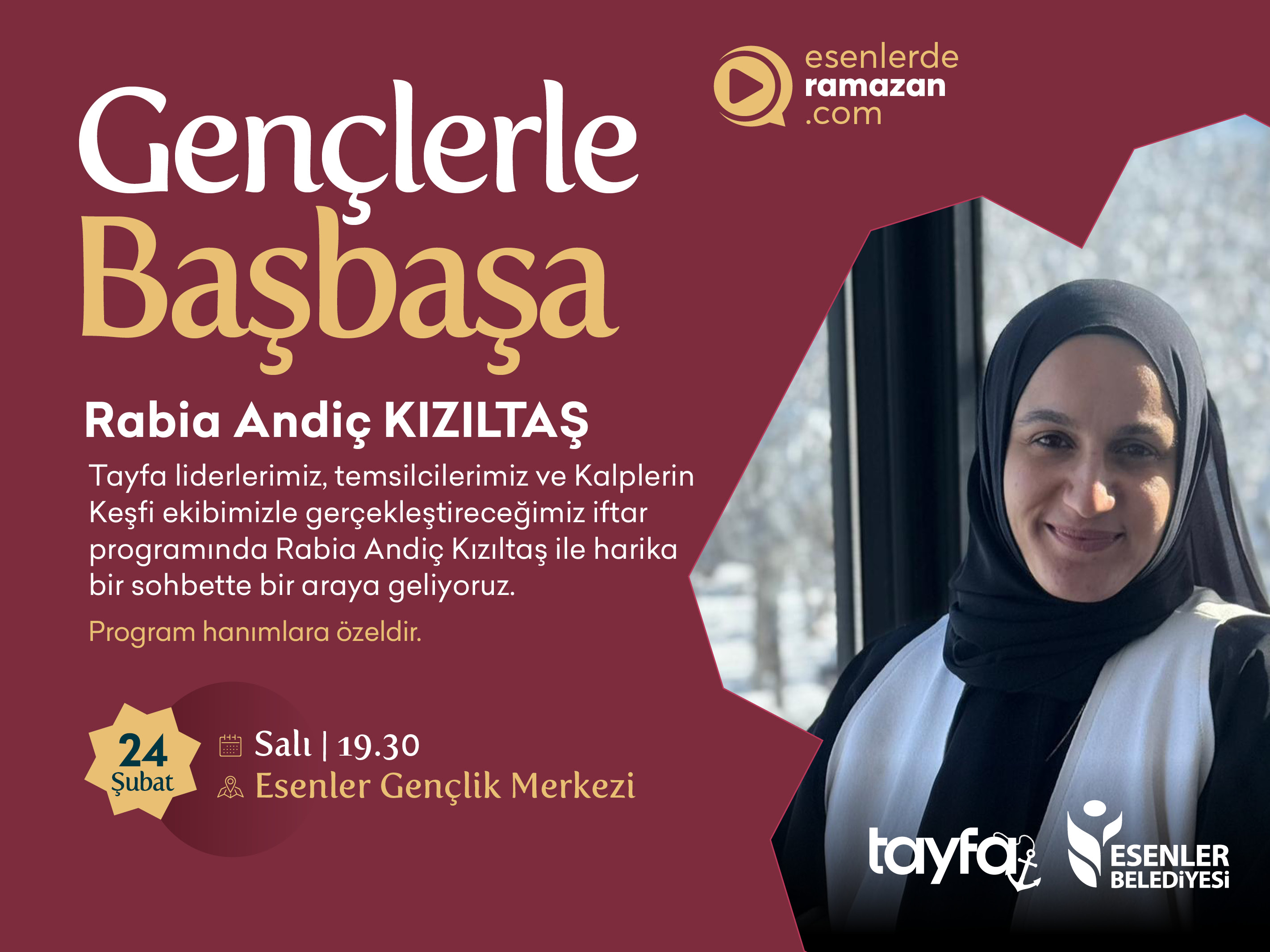 Gençlerle Başbaşa Rabia Andiç KIZILTAŞ