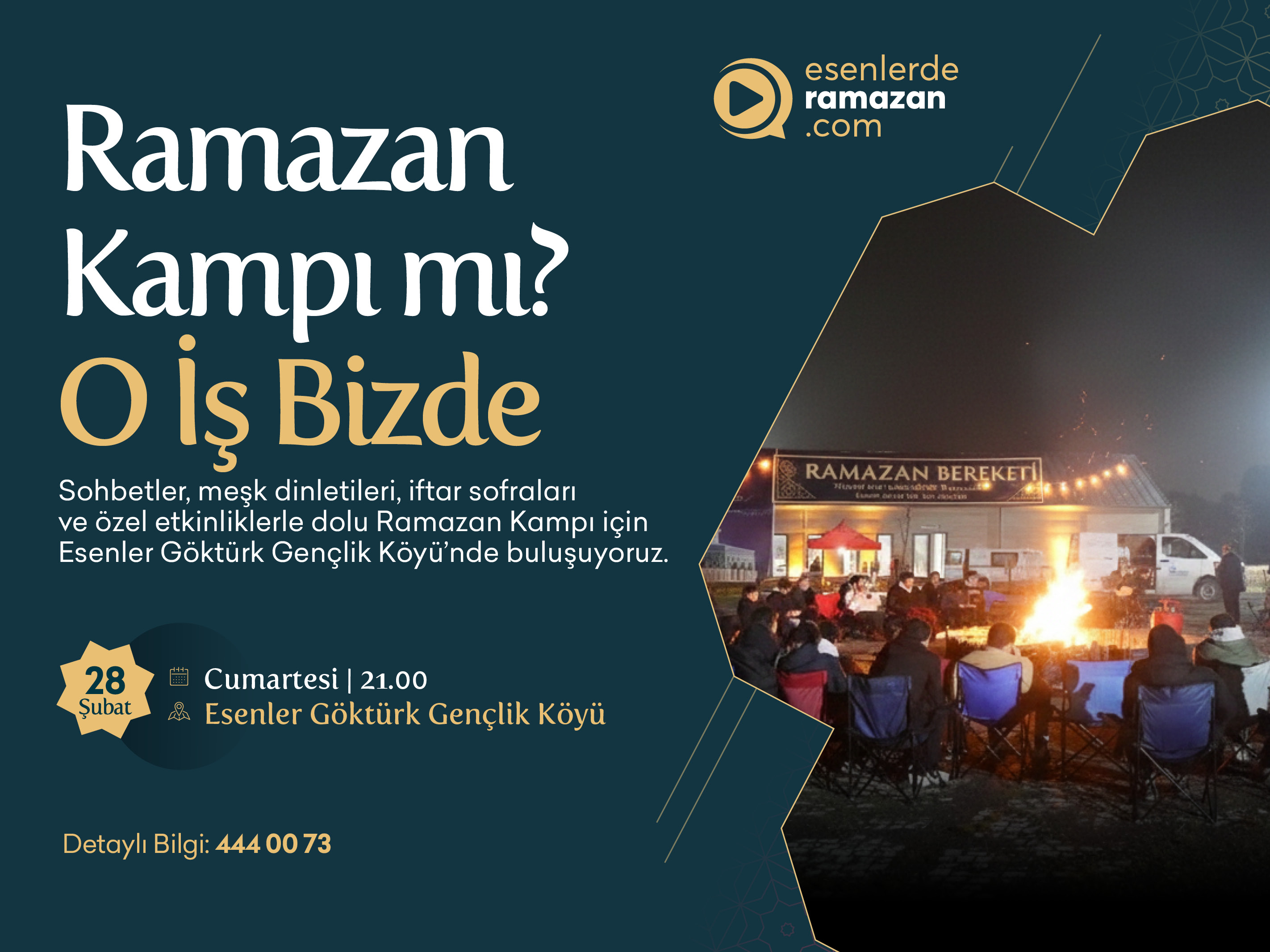 Ramazan Kampı mı? O İş Bizde